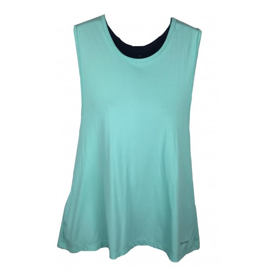 REGATA TRINYS VEST - AQUA GREEN/BLACK